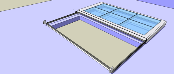 sliding roof model