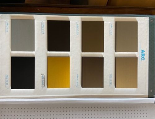 All kinds of colors of aluminum profiles