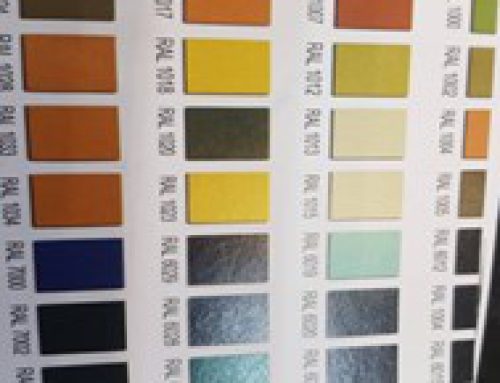 All kinds of colors of aluminum sections